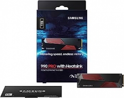 M.2 NVMe SSD Samsung SSD 990 PRO w/Heatsink RGB Lights / 2.0TB  / PCIe4.0 x4 / NVMe2.0 thumbnav 3
