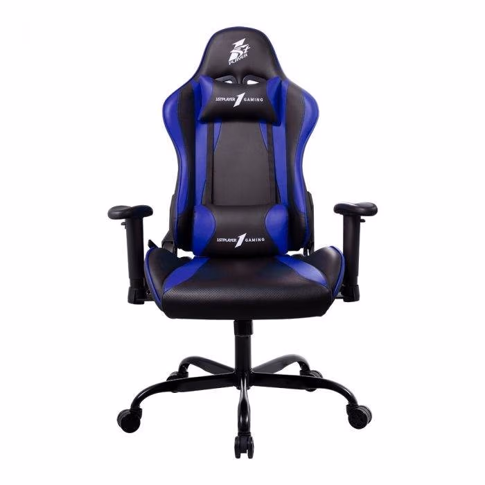 Fotoliu Gaming 1STPLAYER S01/ 120kg/ 2D/ Black/Blue 