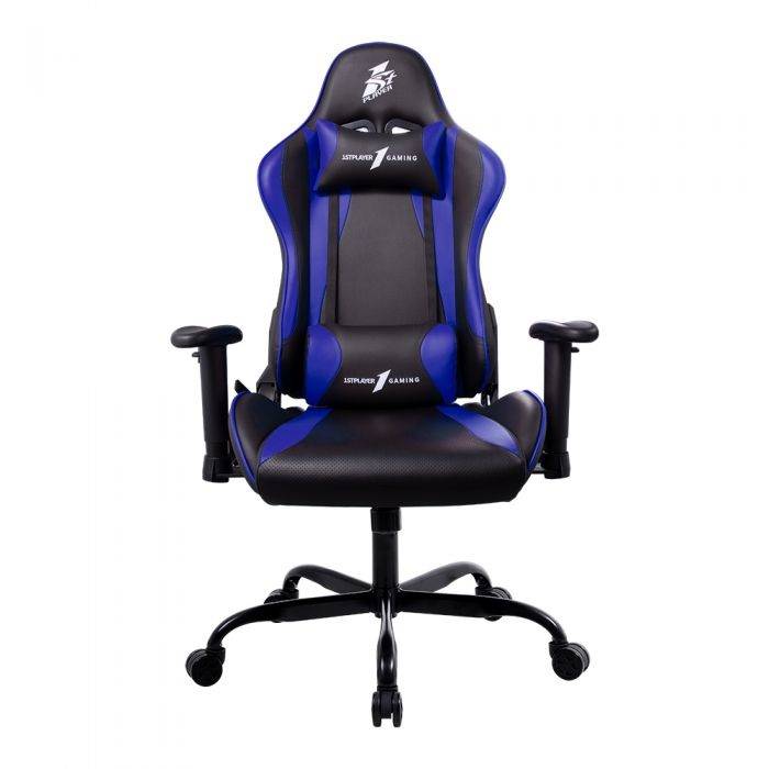 Игровое кресло 1STPLAYER S01/ 120kg/ 2D/ Black/Blue photo 1