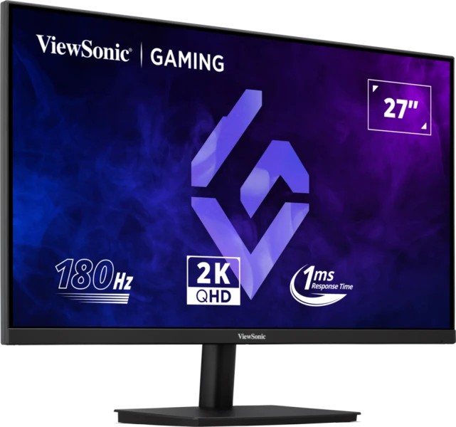 27.0” Monitor Gaming VIEWSONIC VX27G1-2K / QHD/ 1ms / 180Hz / Black photo 2