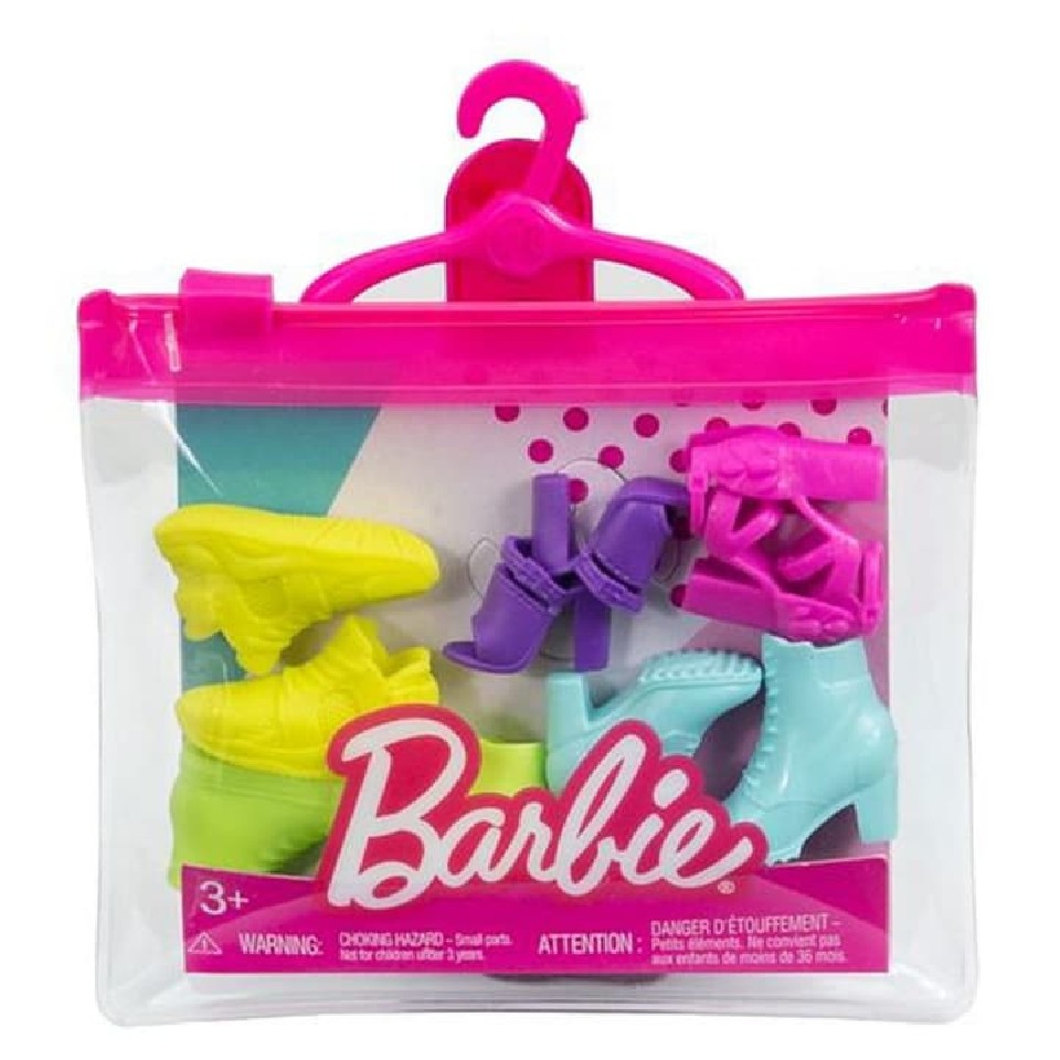 Mattel HBV30 Barbie Set Pantofi in asort. photo 1
