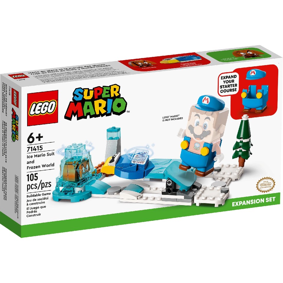 Lego Super Mario 71415 Костюм Ледяного Марио и Замороженный мир photo 1