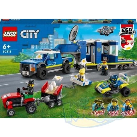 Lego City 60315 Camion De Comandă Mobil Al Poliției