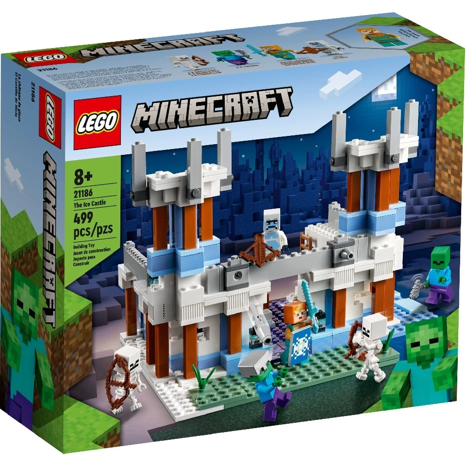 Lego Minecraft 21186 The Ice Castle