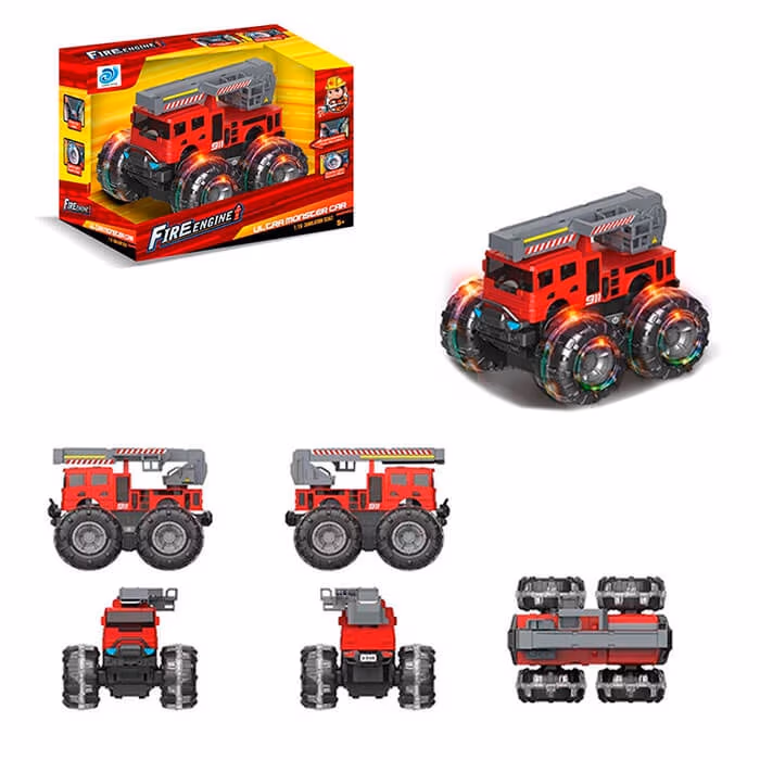 Masina de pompieri Monster Car 101A-47 