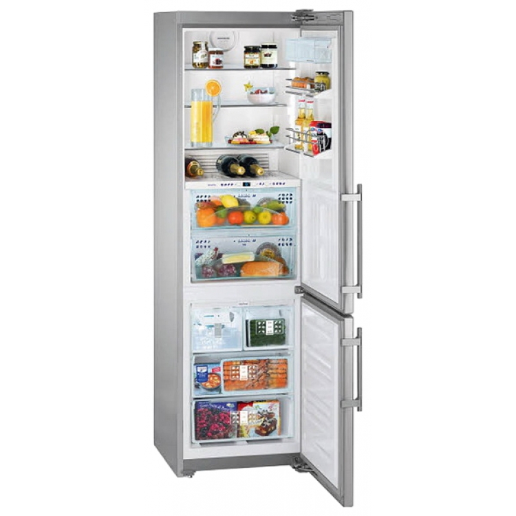 cu doua usi  / 326 l / 201 cm / A++ / Inox photo 1