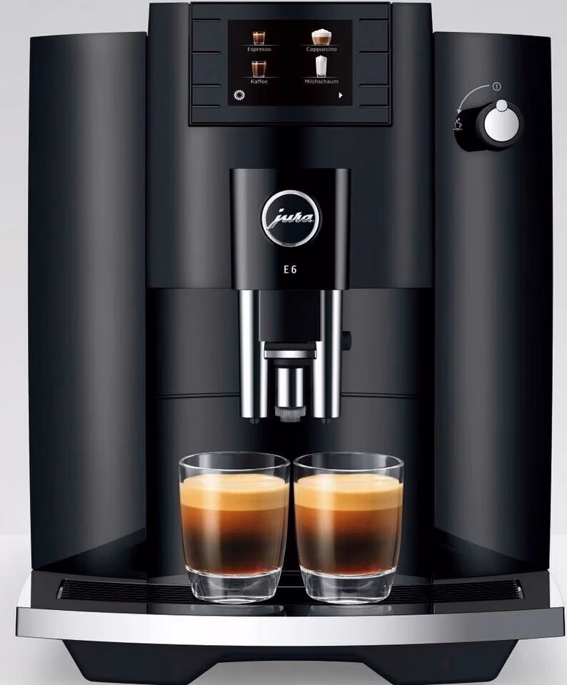 Кофемашина JURA E6 Piano Black, 15437