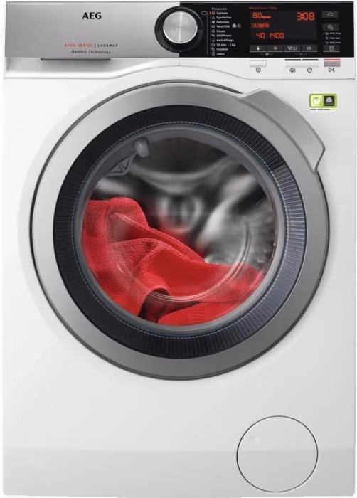 Стиральная машина стандартная AEG L8FEC68S, 8 кг, 1600 об/мин, A+++, Белый 