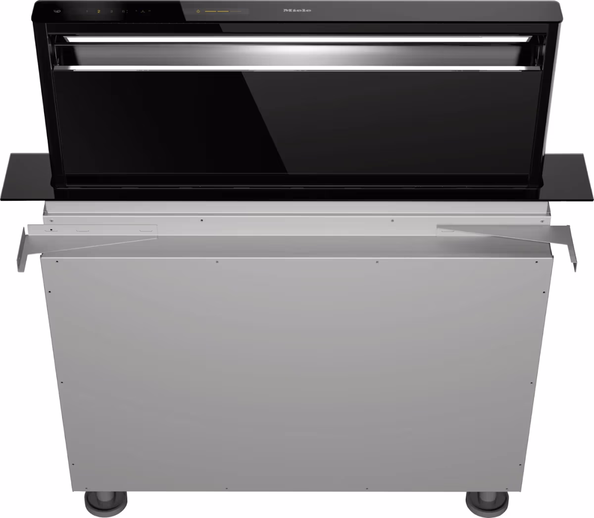 Вытяжка встраиваемая в столешницу Miele DAD4840 Black Levantar