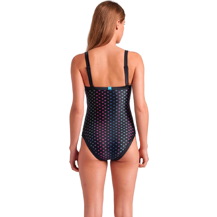 Купальник Arena RAINBOW MONOGRAM BIKINI TRIANG XS Черный Женский photo 3