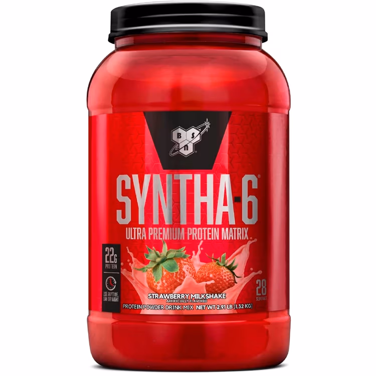 Сывороточный протеин BSN SYNTHA-6 Ultra Premium Protein Matrix, Strawberry Milkshake 2.91lb