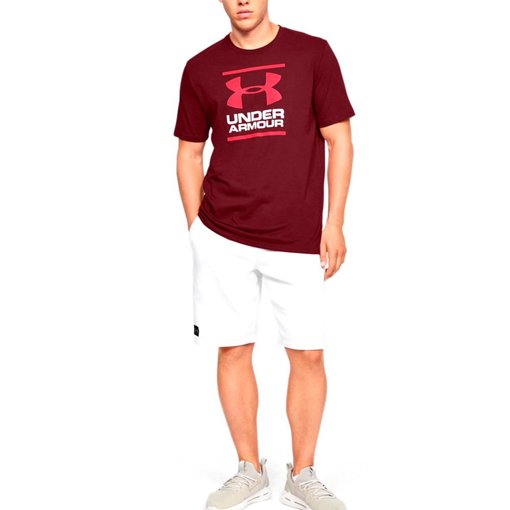 Футболка мужская Under Armour UA GL Foundation SS T L Бордовый photo 4