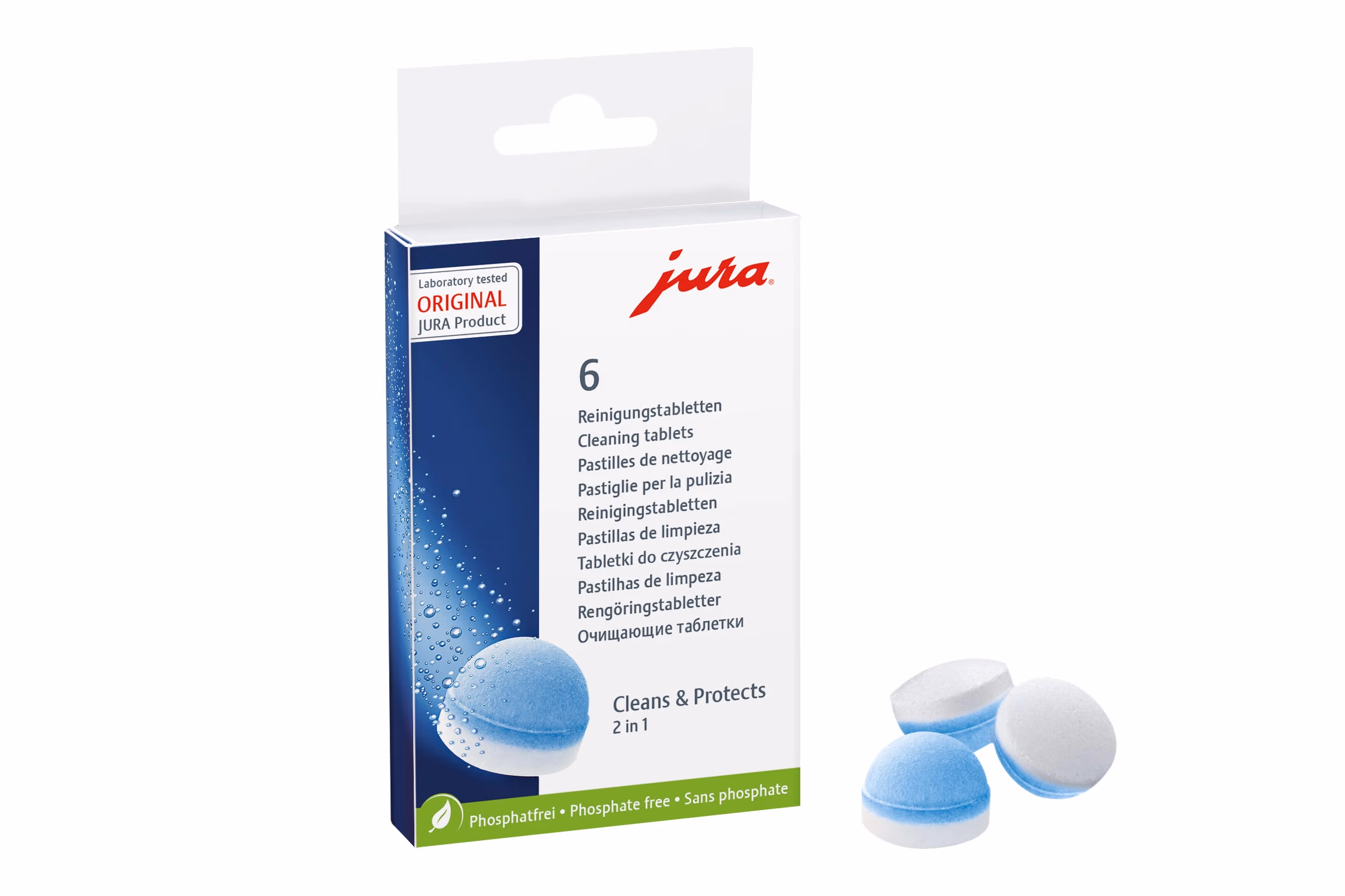 Pastlile p/u curatirea automatului de cafea Jura 2in1 6buc, 62715 