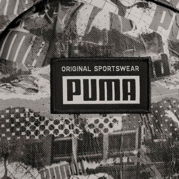Rucsac Puma Academy Backpack Concrete 7913315 Gri-alb photo 4