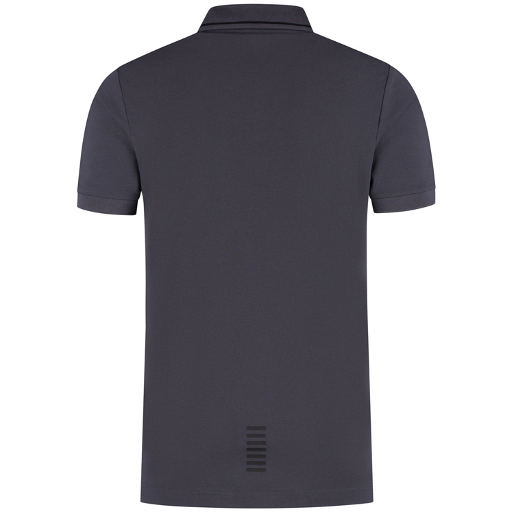 Мужские Поло EA7 EMPORIO ARMANI TRAIN CORE ID M POLO PQ ST CC S Серый photo 2