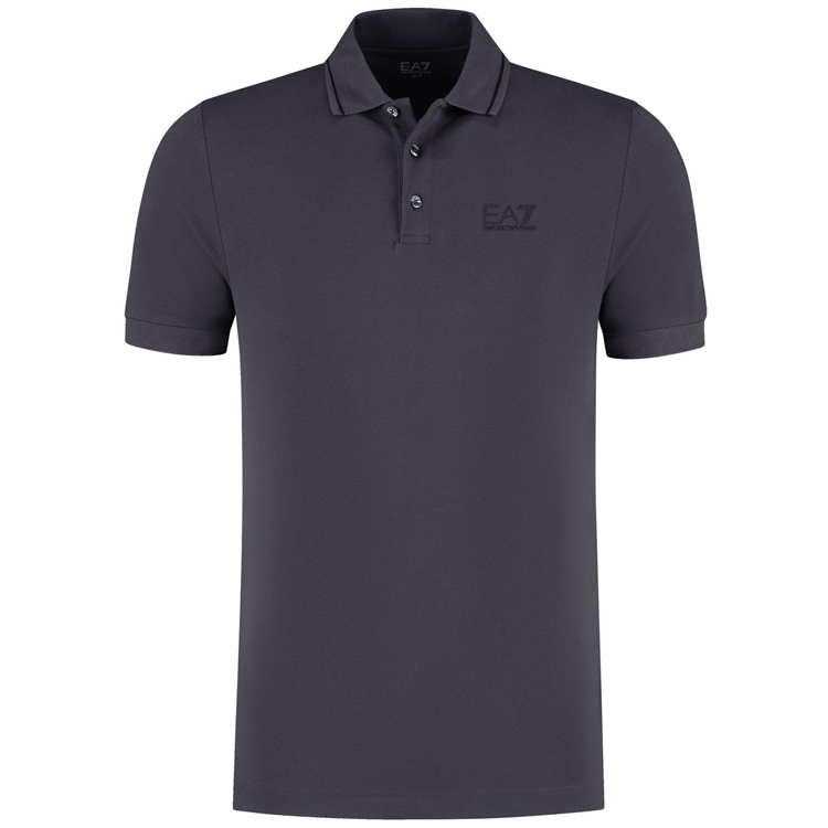 Мужские Поло EA7 EMPORIO ARMANI TRAIN CORE ID M POLO PQ ST CC S Серый photo 5