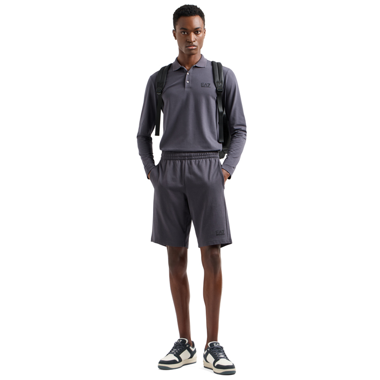 Sorti de bărbați EA7 EMPORIO ARMANI TRAIN CORE ID M SHORTS COFT CC XXL Gri photo 4