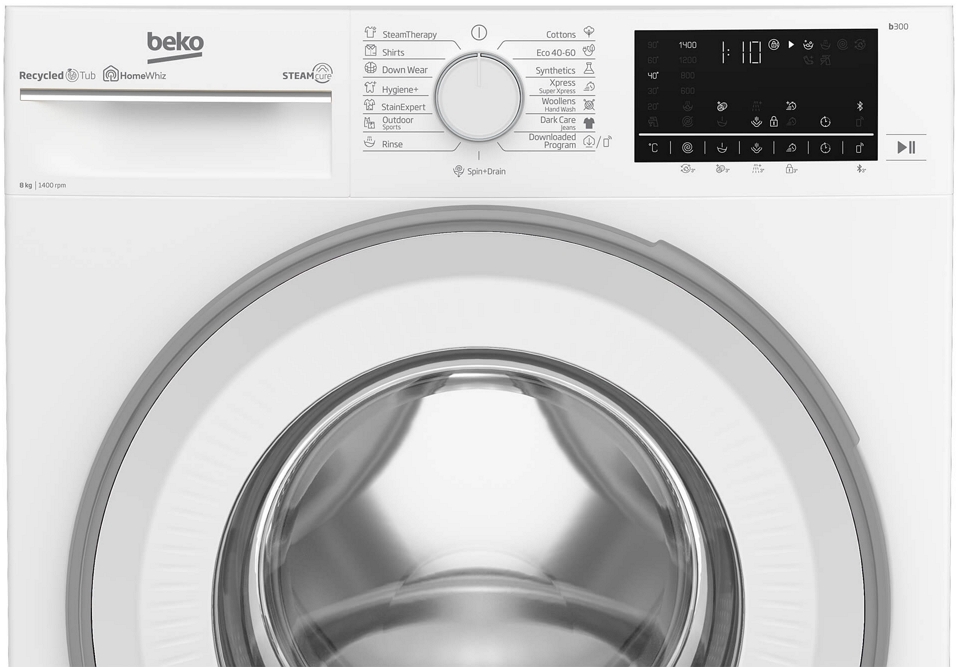 Masina de spalat Beko B3WFU58415 8 kg / 1400 rot/min / A / Alb photo 8