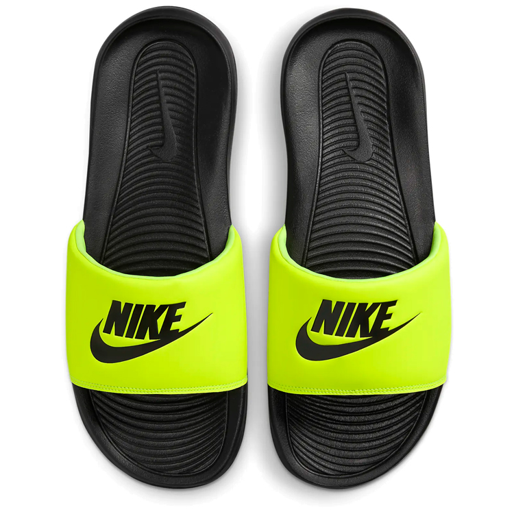 Шлепанцы Nike VICTORI ONE SLIDE / Мужской / 41 / Черный/Желтый photo 4