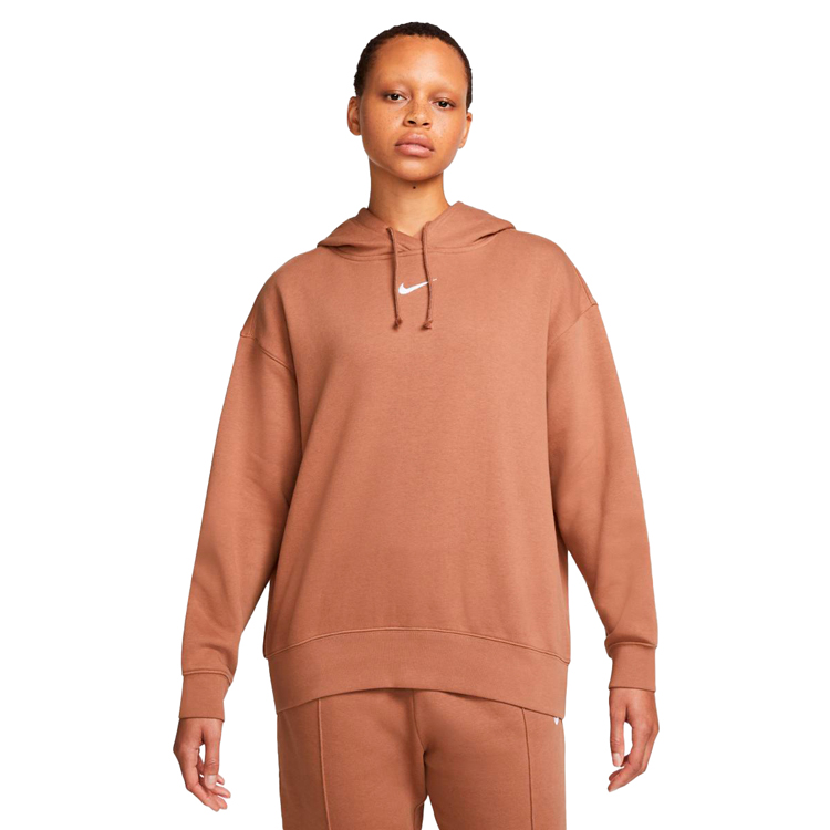 Hanorac Nike W NSW ESSNTL CLCTN FLC OS HD S Maro Femei photo 4