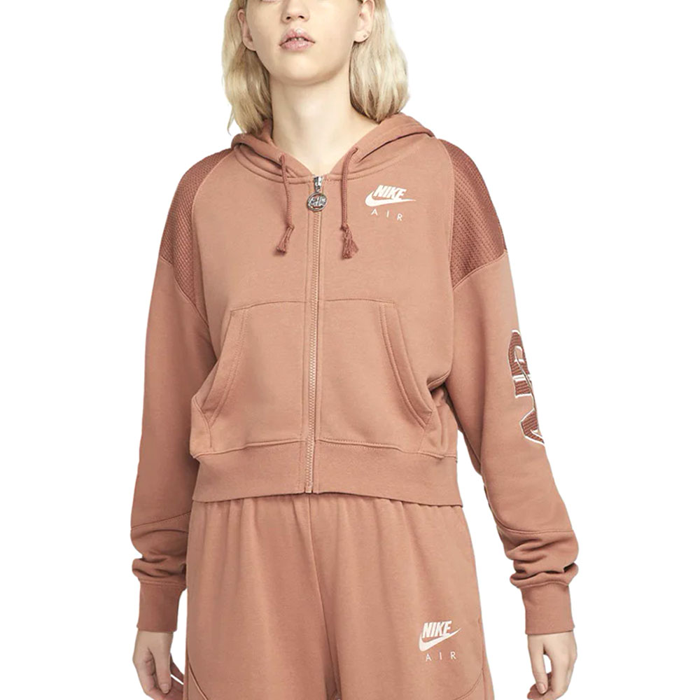 Hanorac Nike W NSW AIR FLC TOP FZ S Maro Femei photo 1 Hanorac Nike W NSW AIR FLC TOP FZ S Maro Femei photo 1