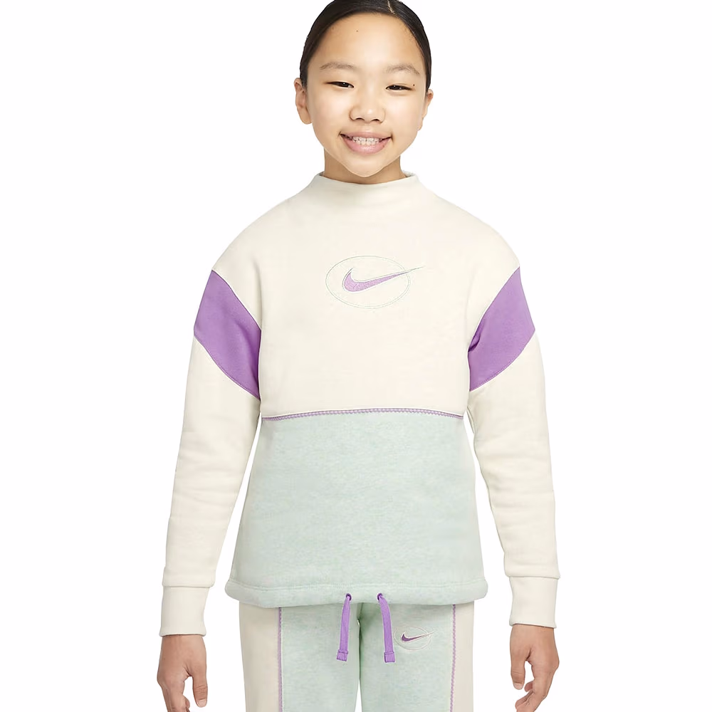 Толстовка Nike G NSW FLC LS MOCK TOP
