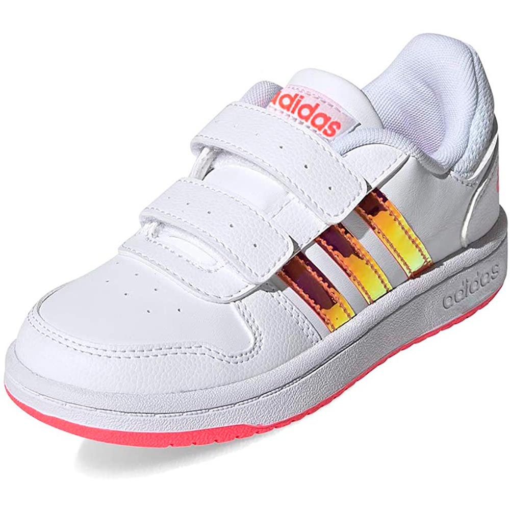 Incaltaminte Sport Adidas HOOPS 2.0 CMF C pt Femei / 28 / Roz-alb photo 2