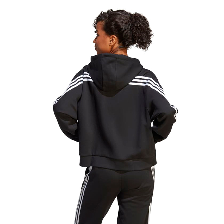 Hanorac Adidas W FI 3S FZ 2XS Negru Femei photo 3