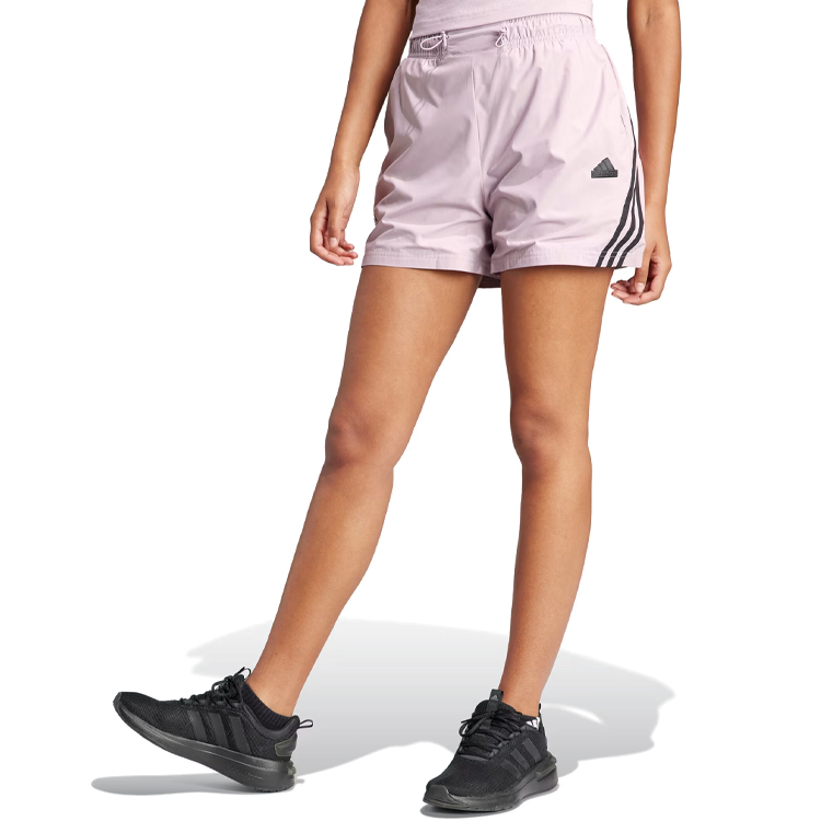 Шорты Adidas W FI 3S WVN SHO S Сиреневый Женский photo 2