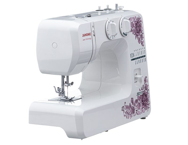 Masina de cusut Janome JB3115, 9 programe, Alb-roz photo 2