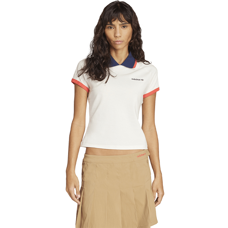 Поло Adidas SHORT POLO L Белый Женский photo 1