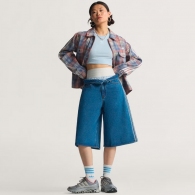 Sorti Adidas FIREBIRD JORTS DENIM thumbnav 3