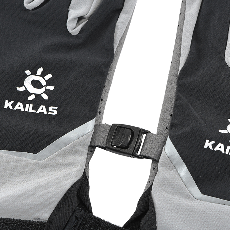 Перчатки трекинговые Kailas Full-finger Trekking Gloves Черный/Серый photo 3