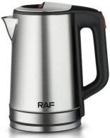 Чайник электрический Raf R7915, 2.3 л, 1800 Вт, Серебристый