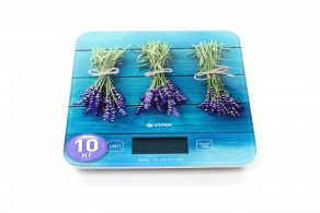 Кухонные весы Vitek VT-2415 B, 10 кг, C рисунками thumbnav 3
