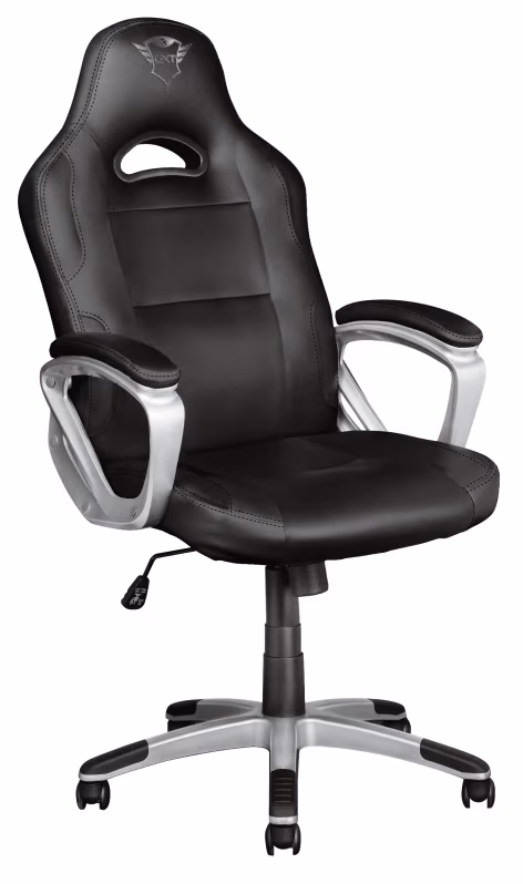 Trust Gaming Chair GXT 705 Ryon, Class 4 gas lift, Armrest with comfortable cushions, Strong wooden frame,Tilting seat with locking possibility, up to 150kg, Black 