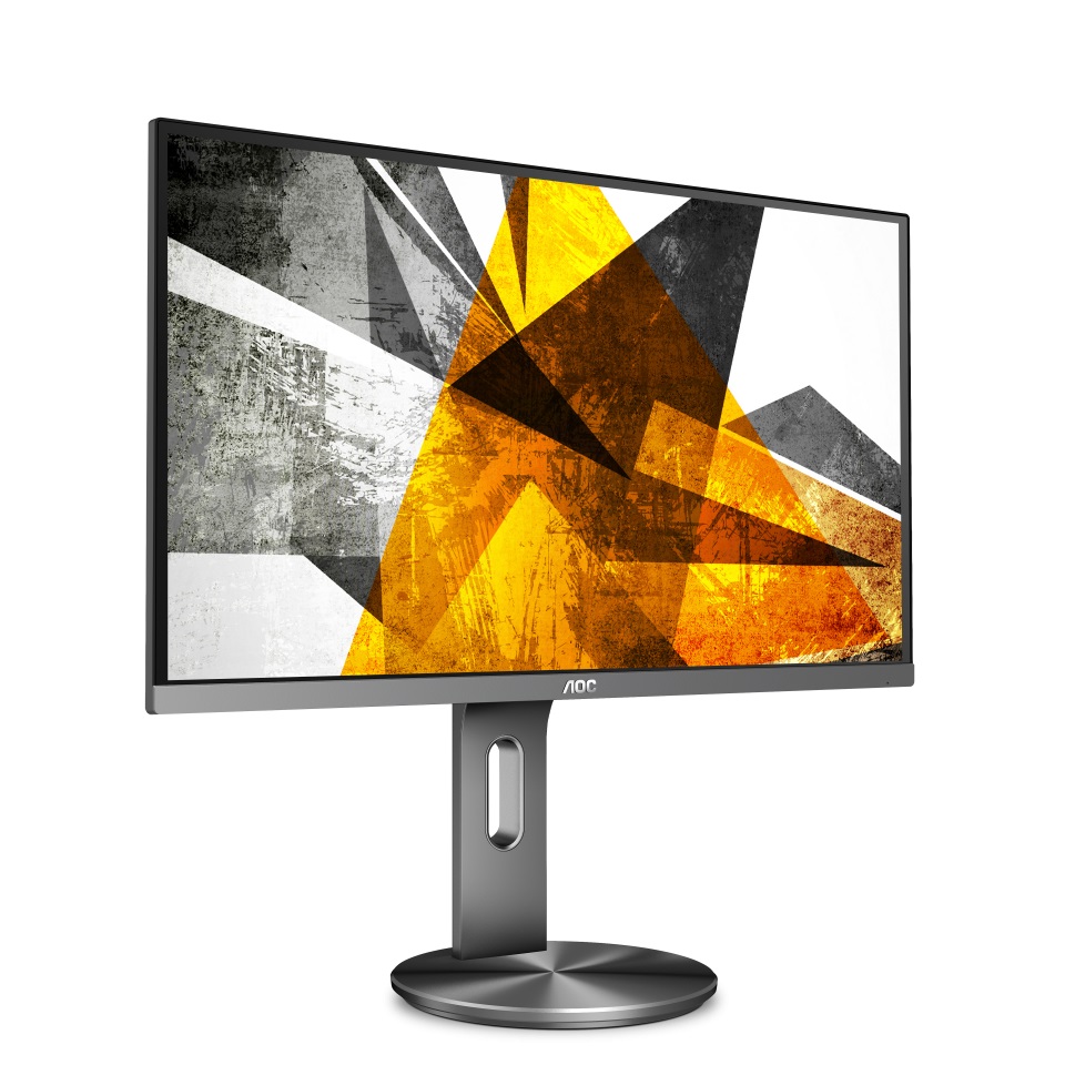 27.0" Монитор AOC I2790PQU/BT / 4ms / Black/Silver photo 2