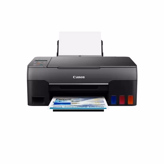 MFD CISS Canon Pixma G3460, Color Printer/Scanner/Copier/Wi-Fi, A4, Print 4800x1200dpi_2pl, Scan 600x1200dpi, ESAT 10.8/6.0 ipm,64-275г/м2, LCD 6.2cm,USB 2.0, 4 ink tanks: GI-41 B/M/Y/C Black: 6,000 pages (Economy mode 7,600 pages) Colour: 7,700 p.
