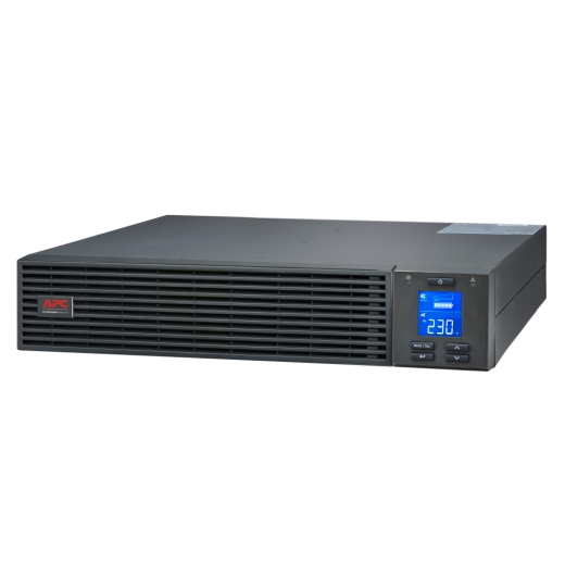 APC Easy-UPS Rack Mounting 2U SRV1KRILRK (SRV1KRI+SRVRK1), 1000VA/800W, Double-conversion On-line UPS, 3 x IEC Sockets ( 3 IEC C13, all 4 Battery Backup + Surge Protected), Multifunction LCD Display, DB-9 RS-232, Smart-Slot, USB, with Rail Kit photo 1