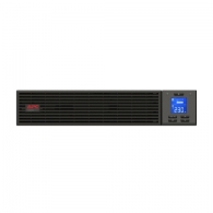 APC Easy-UPS Rack Mounting 2U SRV1KRILRK (SRV1KRI+SRVRK1), 1000VA/800W, Double-conversion On-line UPS, 3 x IEC Sockets ( 3 IEC C13, all 4 Battery Backup + Surge Protected), Multifunction LCD Display, DB-9 RS-232, Smart-Slot, USB, with Rail Kit thumbnav 2