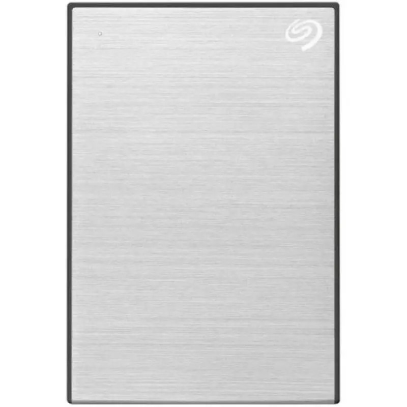 2.5" External HDD 4.0TB (USB3.2) Seagate "One Touch", Silver, Polished Aluminium, Durable design photo 1