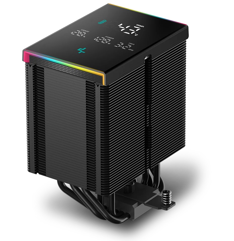 Кулер DEEPCOOL AK500 DIGITAL PRO / Universal / 240W / 500~1750 rpm/ <25 dB(A) / 60.89 CFM photo 2