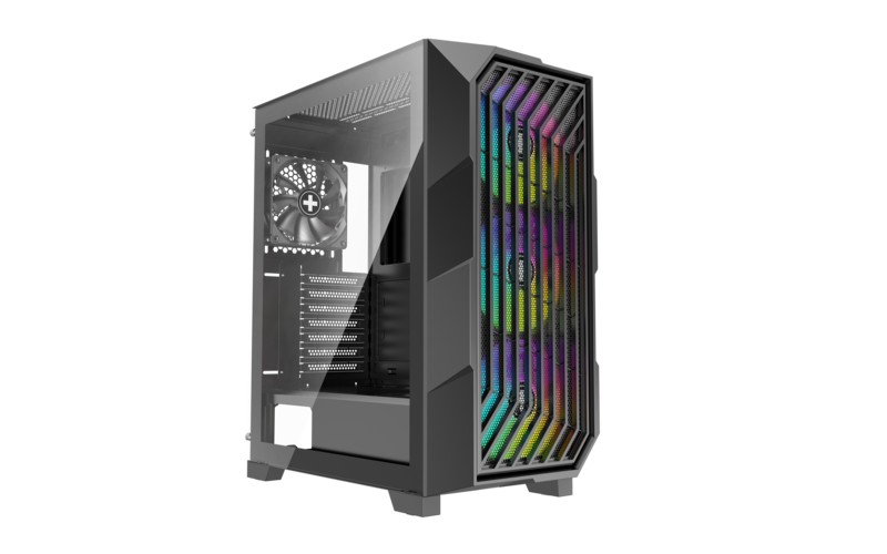 Корпус XILENCE BREEZE II (XG181) / w/oPSU / Side panel / 3x ARGB 120mm + 1x120mm / ATX / Black photo 1 Корпус XILENCE BREEZE II (XG181) / w/oPSU / Side panel / 3x ARGB 120mm + 1x120mm / ATX / Black photo 1