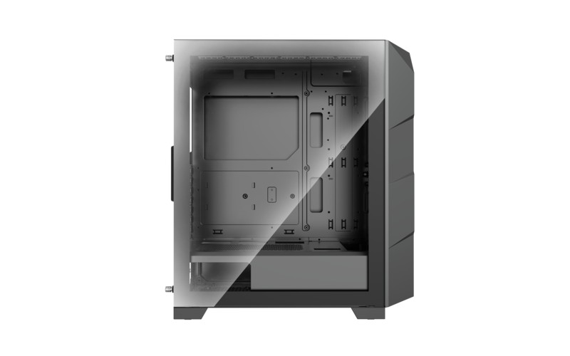 Корпус XILENCE BREEZE II (XG181) / w/oPSU / Side panel / 3x ARGB 120mm + 1x120mm / ATX / Black photo 6