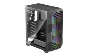 Корпус XILENCE BREEZE II (XG181) / w/oPSU / Side panel / 3x ARGB 120mm + 1x120mm / ATX / Black thumbnav 2