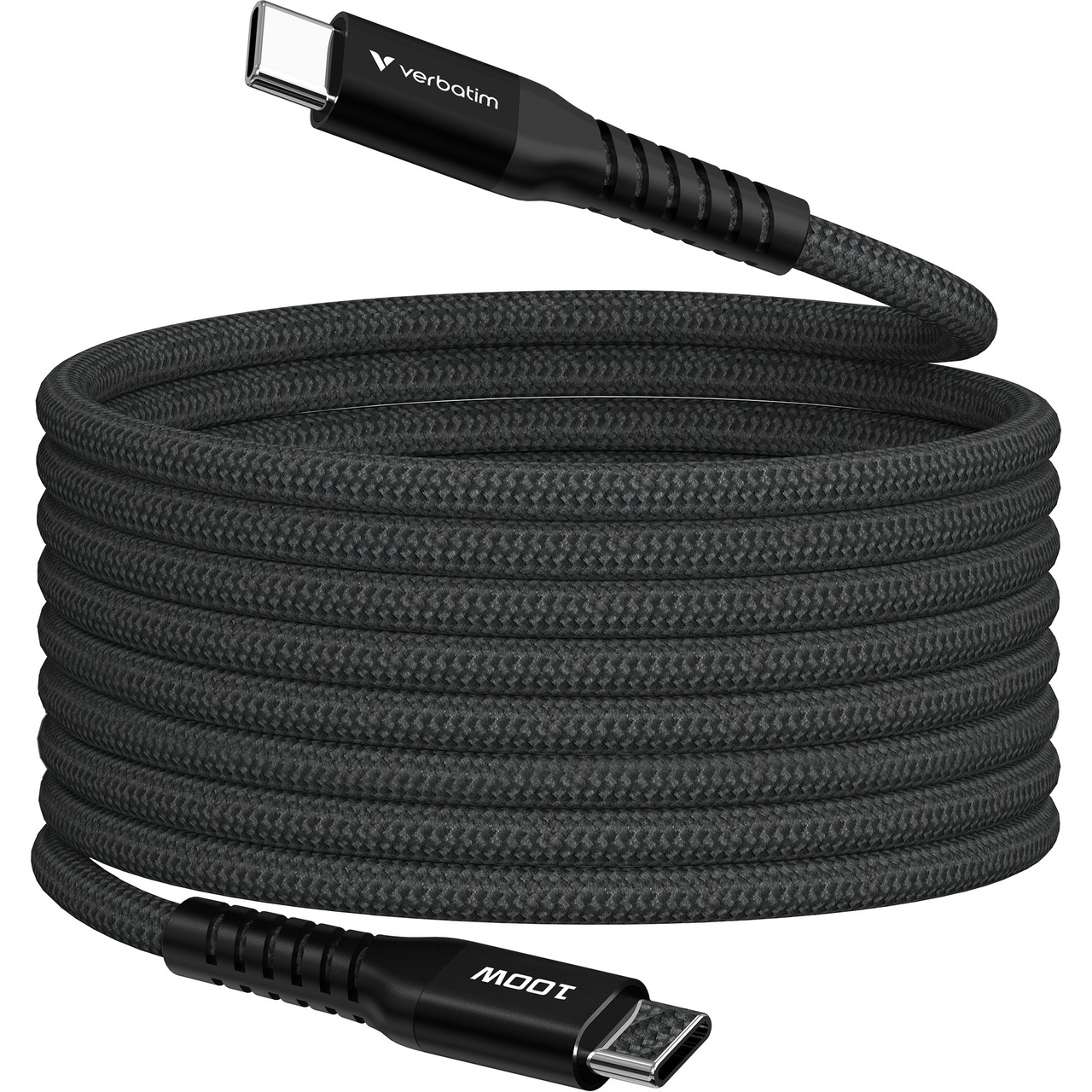 Cablu Magnetic USB-C to USB-C Verbatim Sync & Charge Magnetic 100W / 2 m photo 1