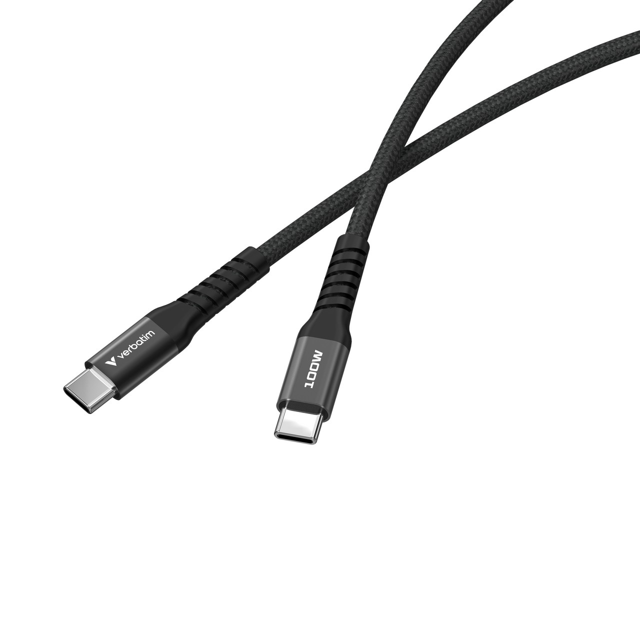 Cablu Magnetic USB-C to USB-C Verbatim Sync & Charge Magnetic 100W / 2 m photo 2