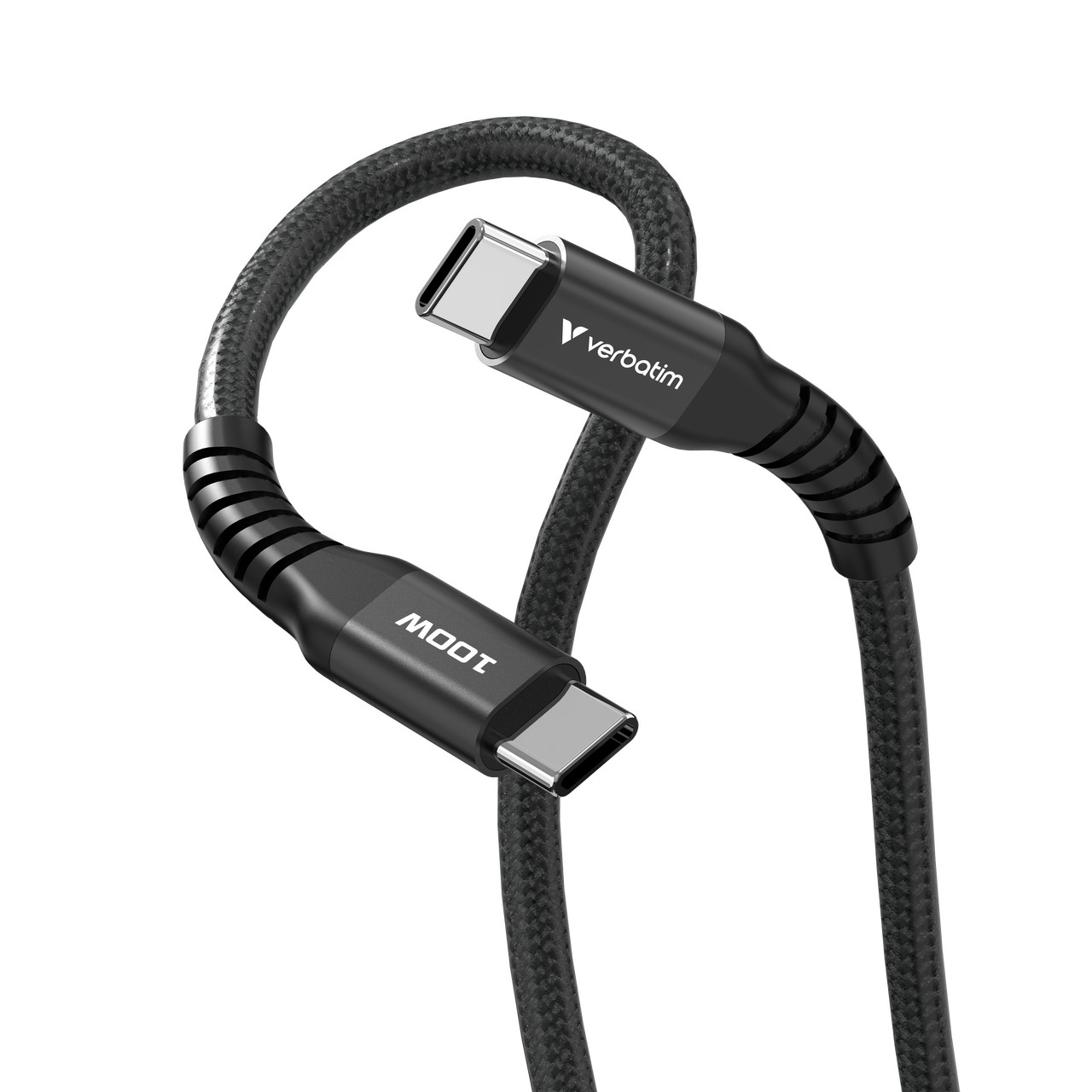 Cablu Magnetic USB-C to USB-C Verbatim Sync & Charge Magnetic 100W / 2 m photo 3
