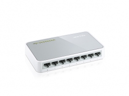 Switch TP-LINK TL-SF1008D / 8 port / 100Mb / RJ45 / Plastic case thumbnav 1