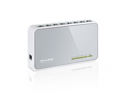 Switch TP-LINK TL-SF1008D / 8 port / 100Mb / RJ45 / Plastic case thumbnav 2